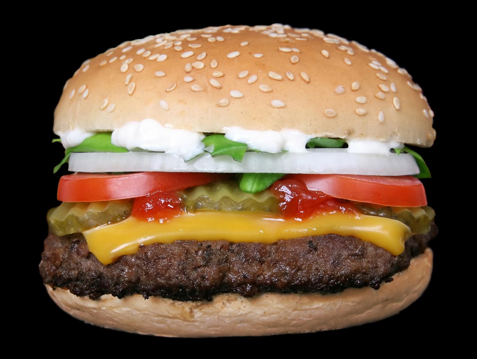 Beef burger. Photo credit: Pexels
