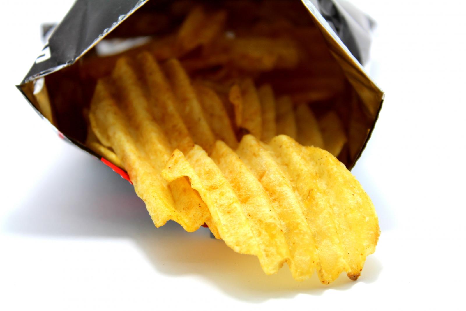 Crisps. Photo credit: Pexels