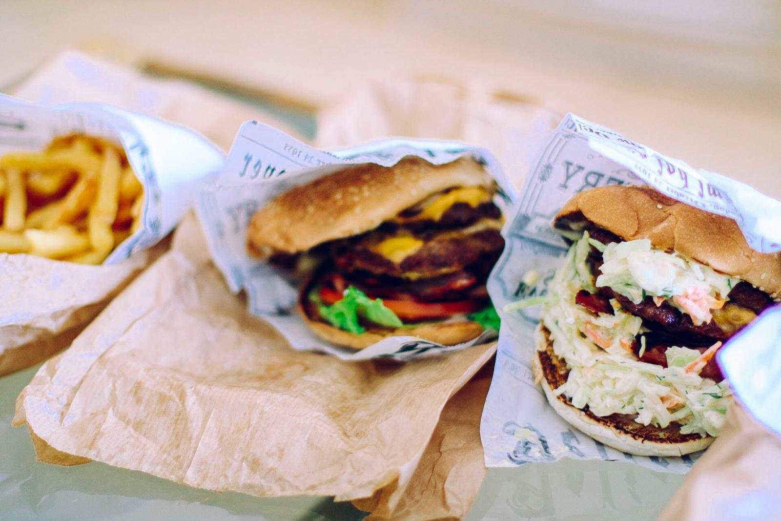 Hamburgers. Photo credit: Pexels