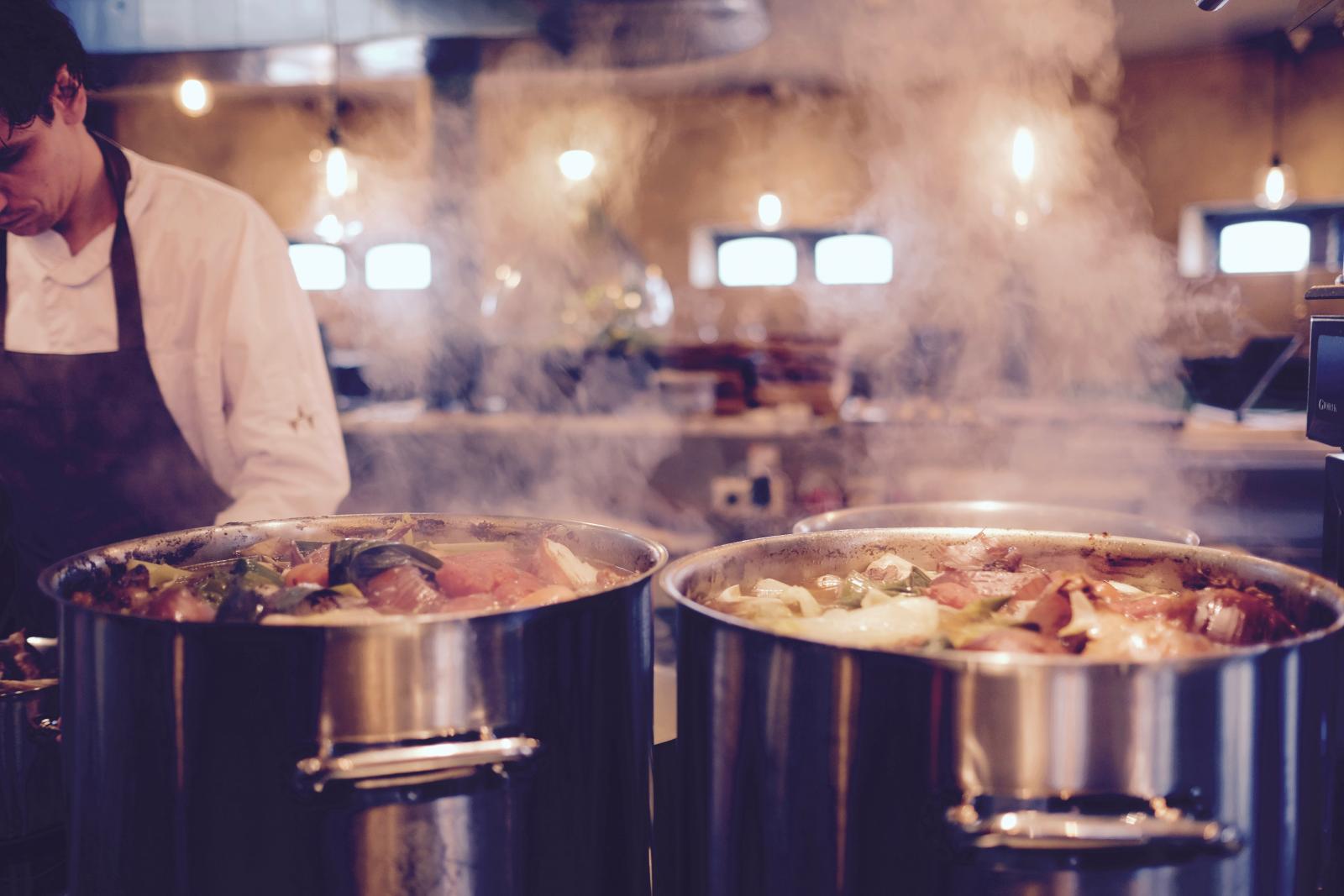 Chef cooking dinner. Photo credit: Pexels