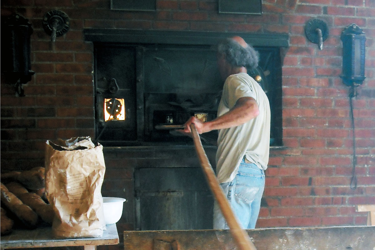 Eric Marie baking by Pamela Brunton