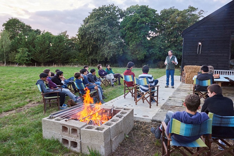 Root Camping it up in Suffolk