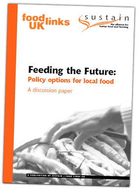 Feeding the Future: Policy options for local food