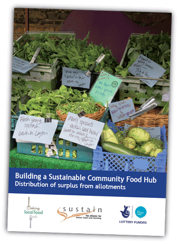 Building a Sustainable Food Hub - distributing surplus from allotments