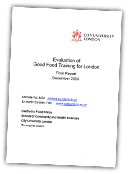Good Food Training for London - evaluation report