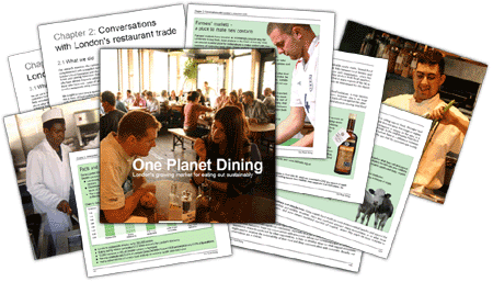 One Planet Dining: London's growing market for eating sustainably