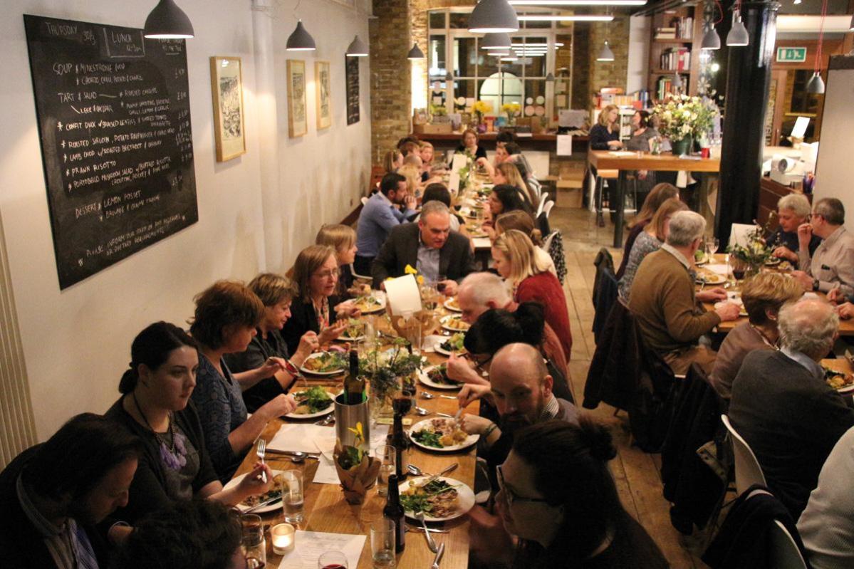 London Food Link’s Local Food Feast at The Clerkenwell Kitchen by Chris Young