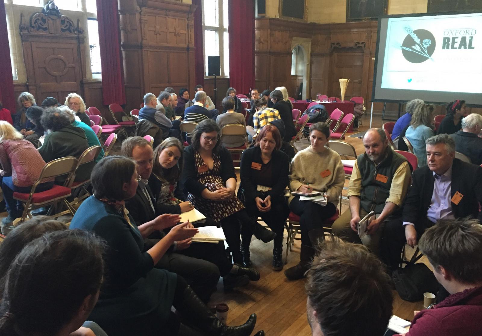 Photo of Sustain Brexit Forum at Oxford Real Farming Conference 2018