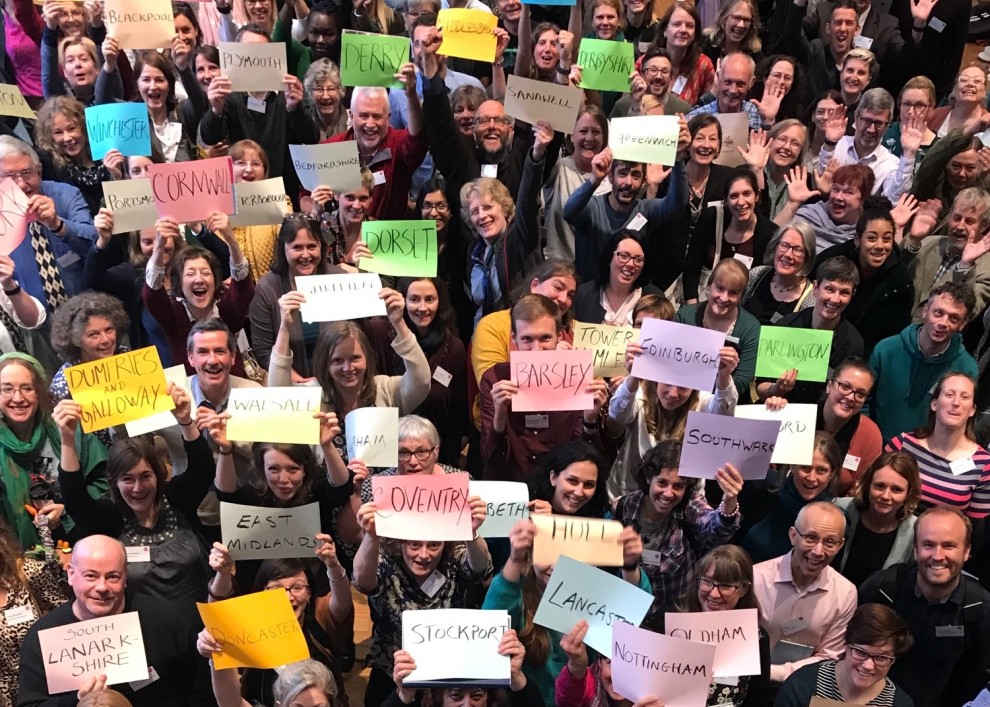 Attendees at the June 2019 Sustainable Food Cities conference in Newcastle. Photo credit: Tom Andrews