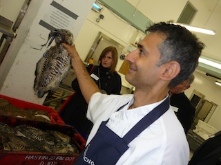 Billingsgate sustainable fish demo