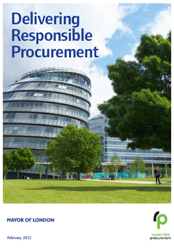 GLA Delivering Responsible Procurement