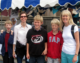 Several families stopped and had conversations about their concerns about whether fish would still be available for their children and grandchildren to enjoy.