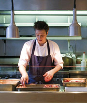 The Table, Southwark Street, chef at work