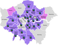 London Borough progress on Fairtrade food