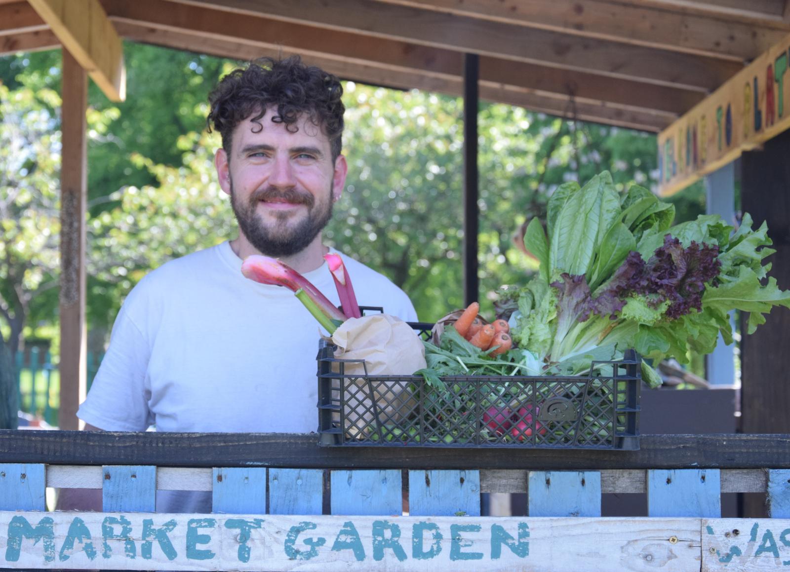 New veg boxes with produce from Plattfields Market Garden Credit: MUD