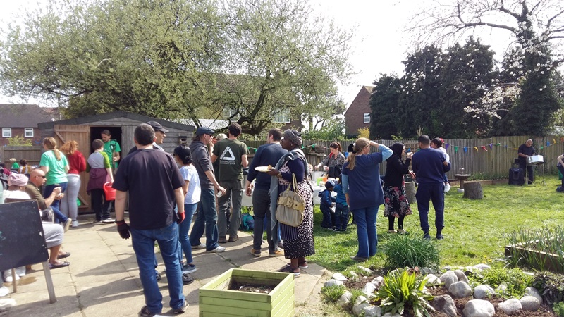 Big Dig Day at Farley Food Growing Hub. Credit: Groundwork East