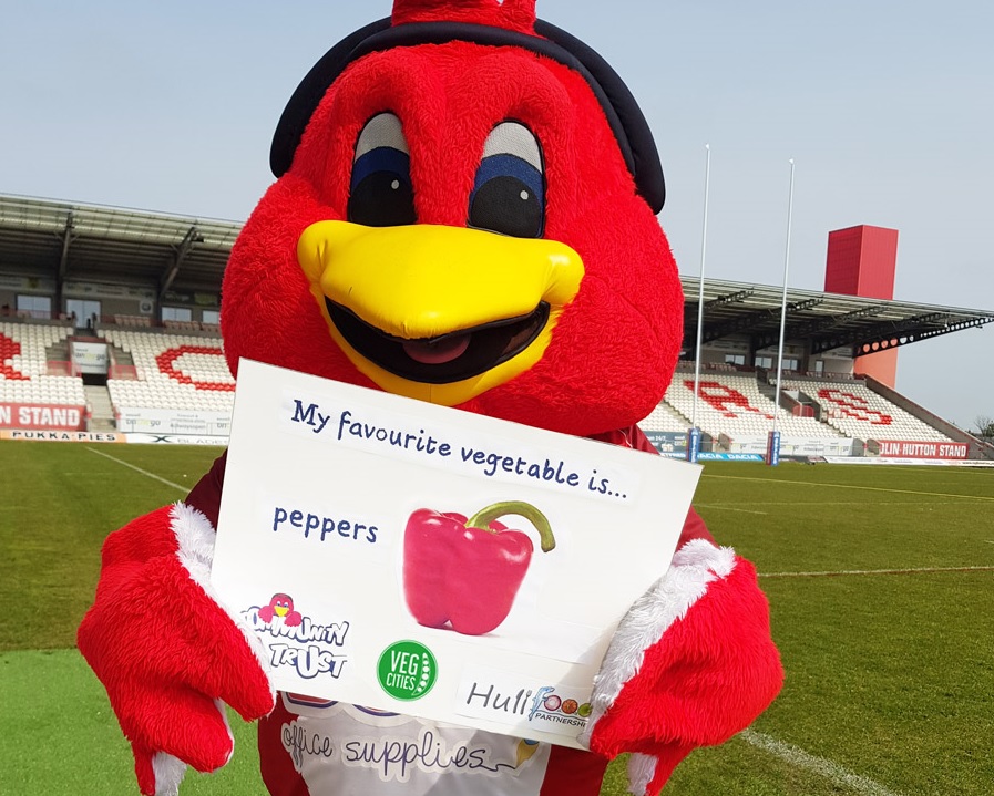 Mascot Rufus the Robin. Credit: Hull Kingston Rovers