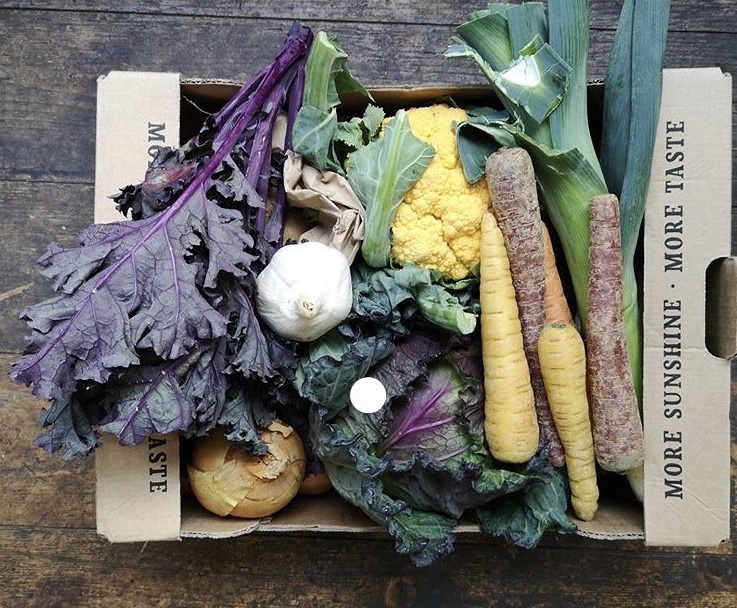 Eat Your Greens veg box. Credit Food Wise Leeds