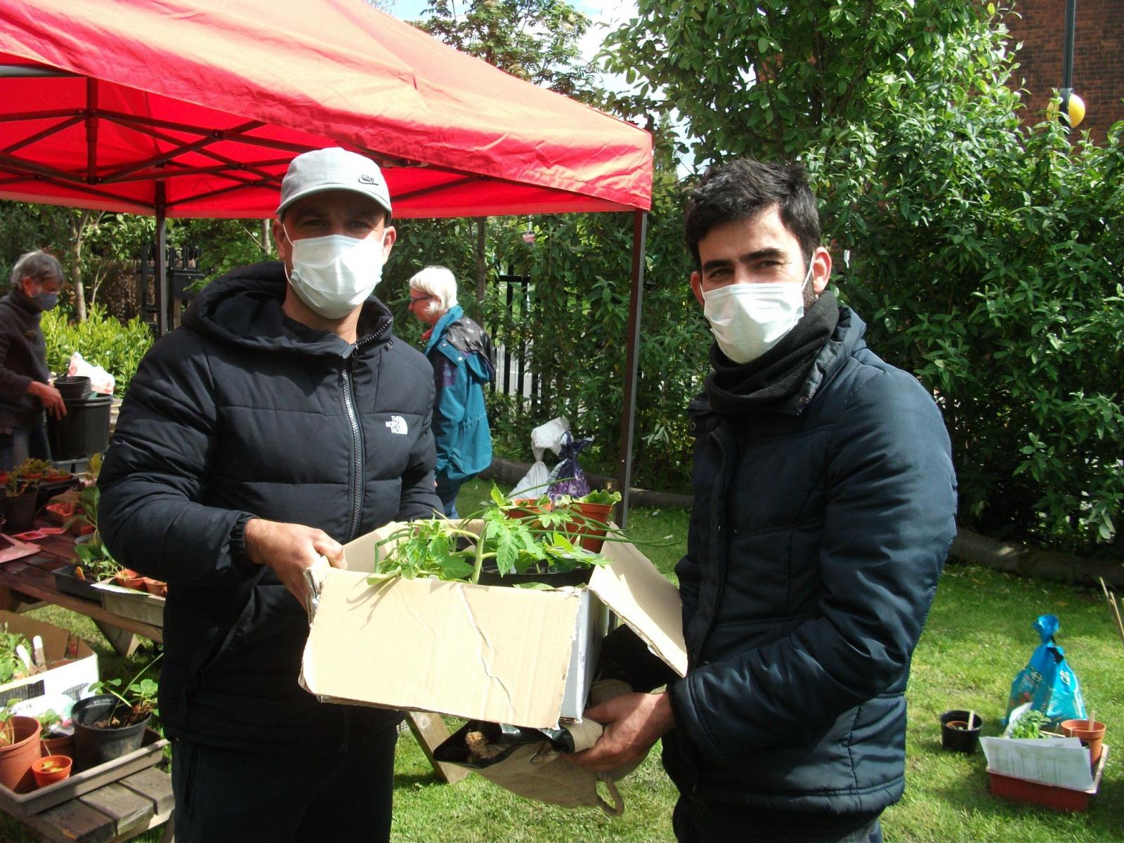 Participants at growing workshop. Credit: Growing Well