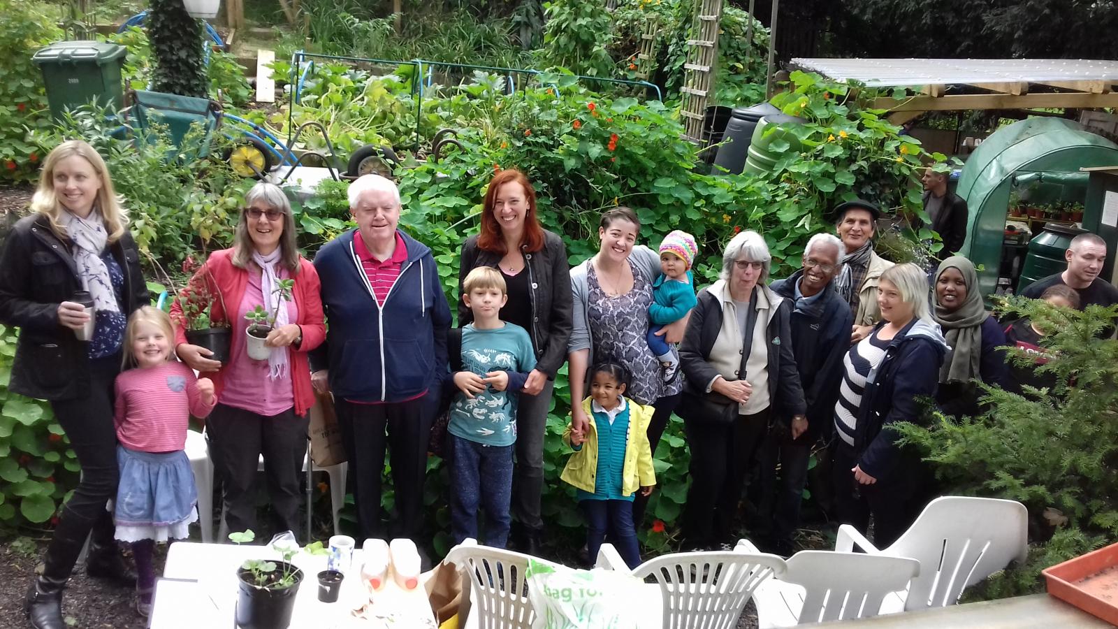 Maryon Park Community Garden in the Royal Borough of Greenwich is one of hundreds of gardens involved in the Big Dig Day over the past 8 years.