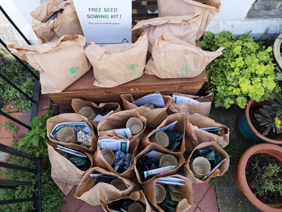 Plants rescued from Council nurseries. Credit: Green Squirrel