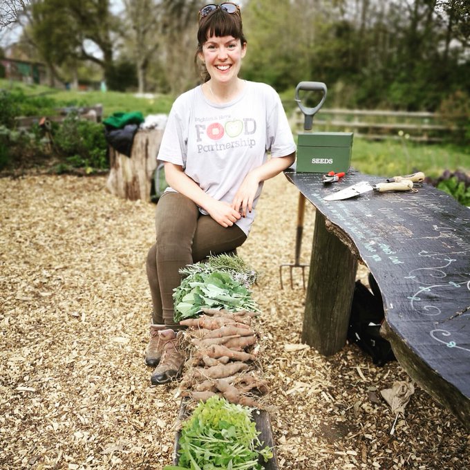 Saunders Park donated produce to Real Junk Food Project. Credit: Brighton and Hove Food Partnership