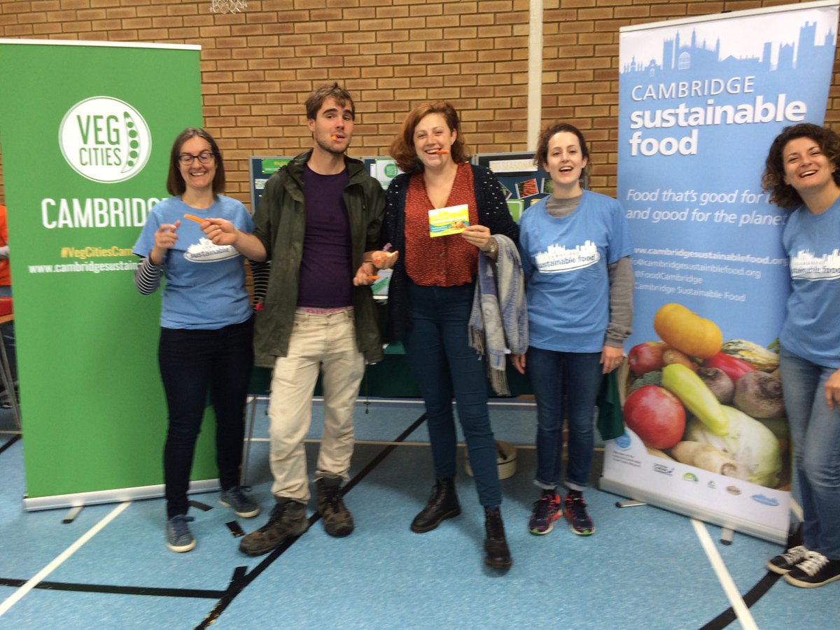 Veg Cities Cambridge are inviting individual and organisations to get involved in eating, cooking and growing. Credit: Cambridge Sustainable Food