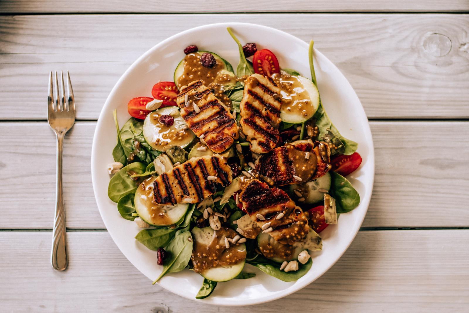 A vegetarian meal. Photo credit: Pexels