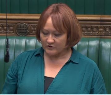 Kerry MCCarthy MP spoke on the need for more support for organic farming, agroforestry, pasture-based livestock systems, integrated pest management and low-input mixed farming as well as a health focus