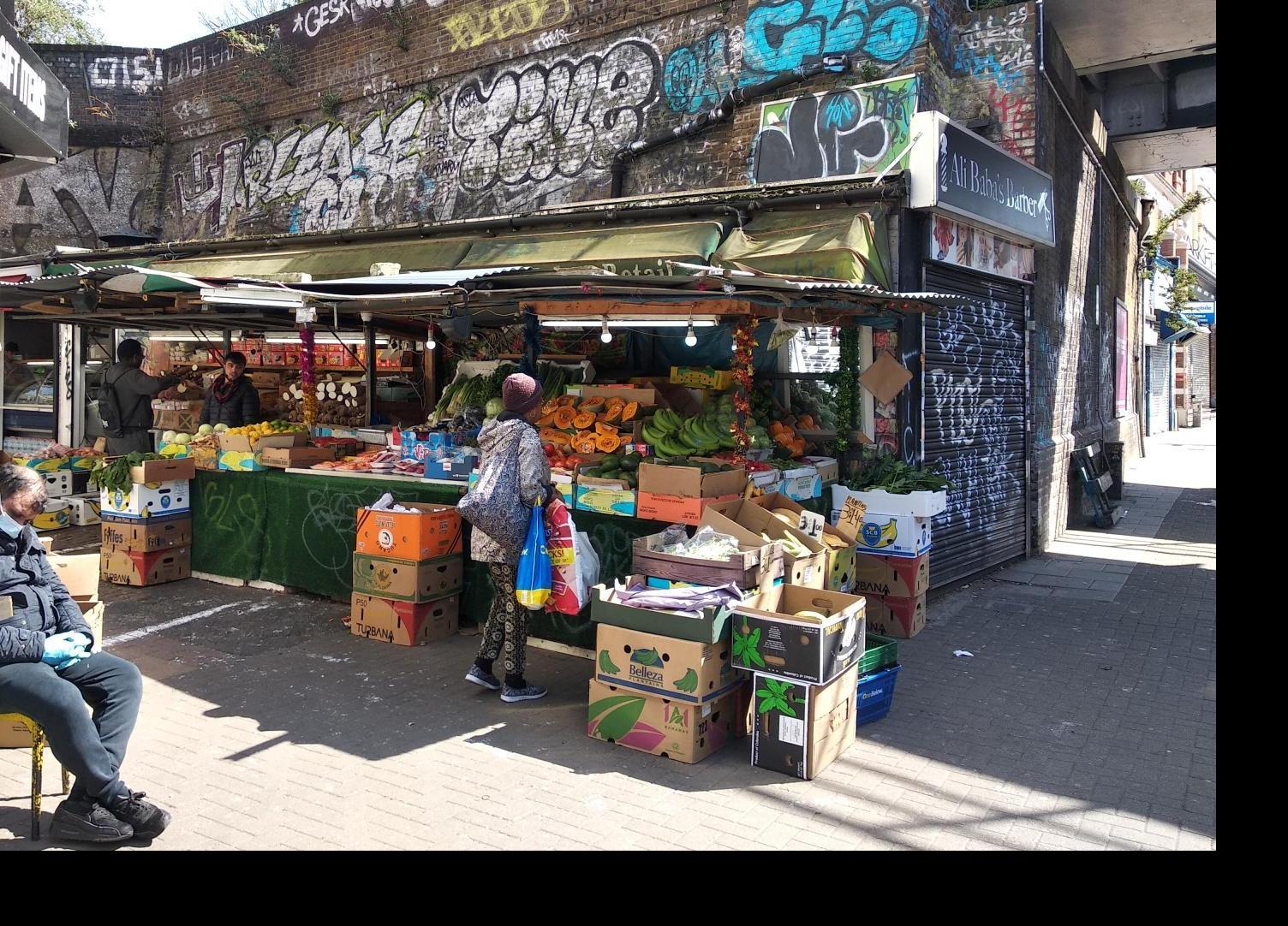 Peckham Street Market. Credit: Ruth Westcott