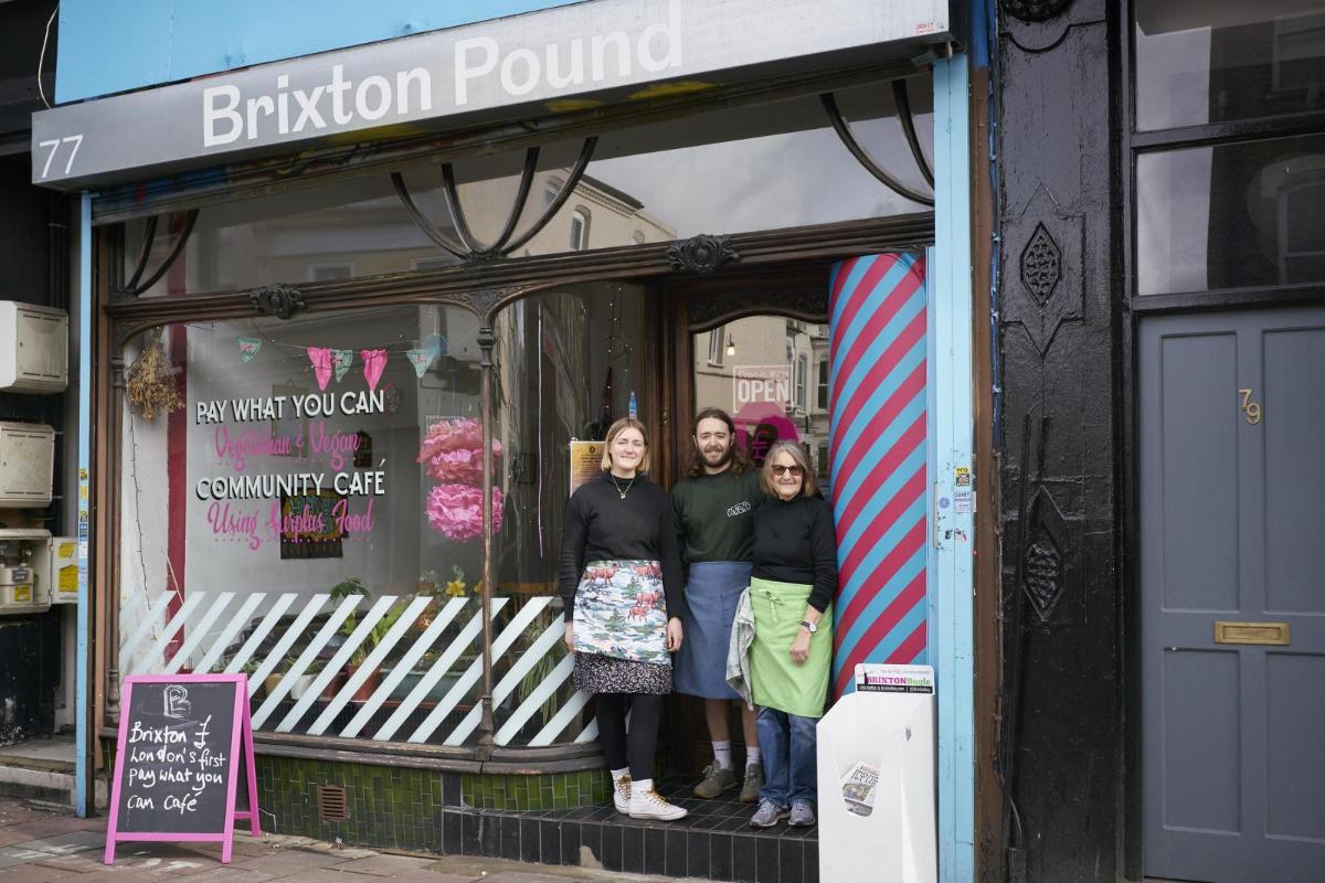 Brixton Pound Cafe by Agnė Bekeraitytė