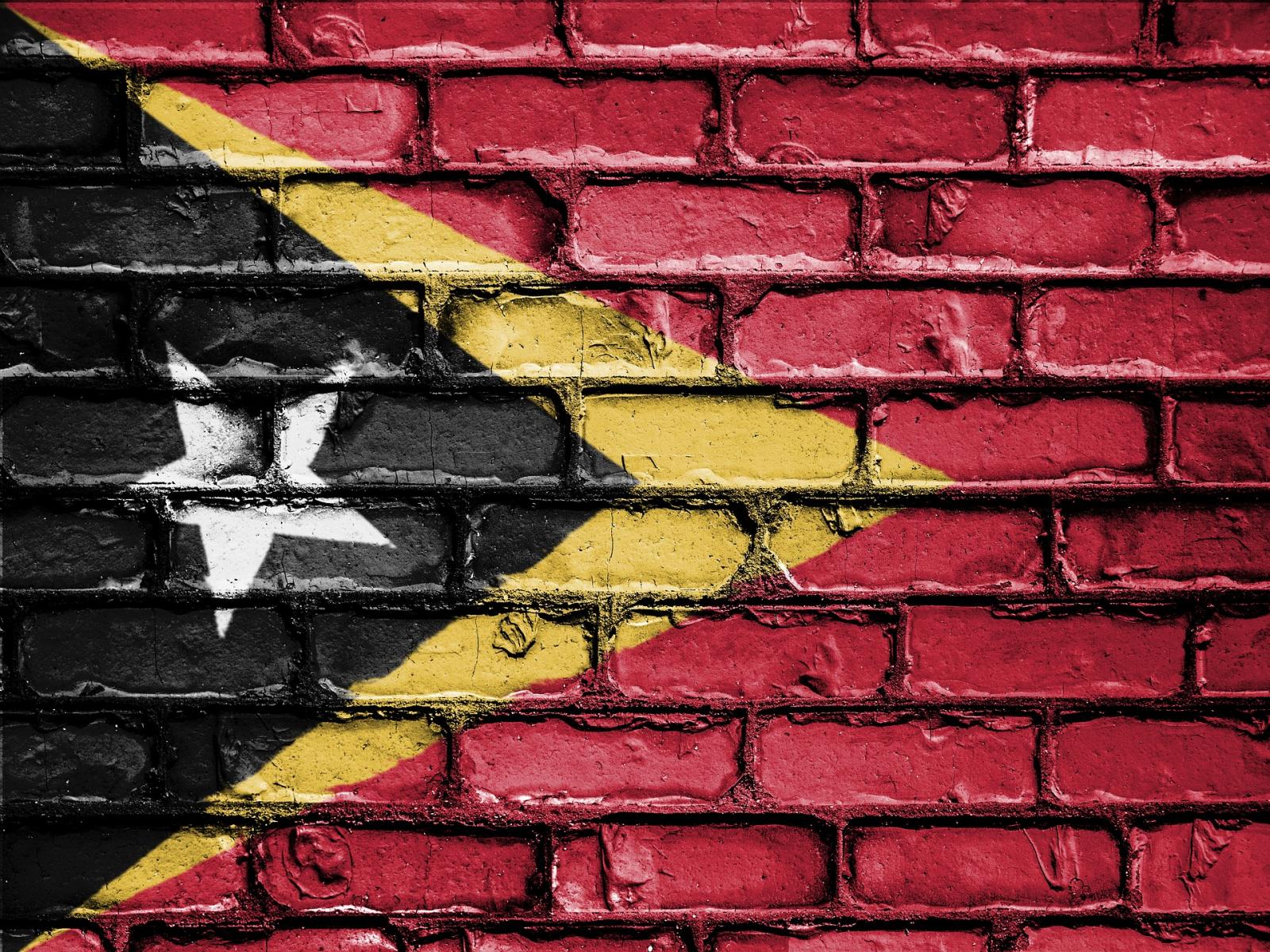 East Timor flag. Photo credit: Pixabay