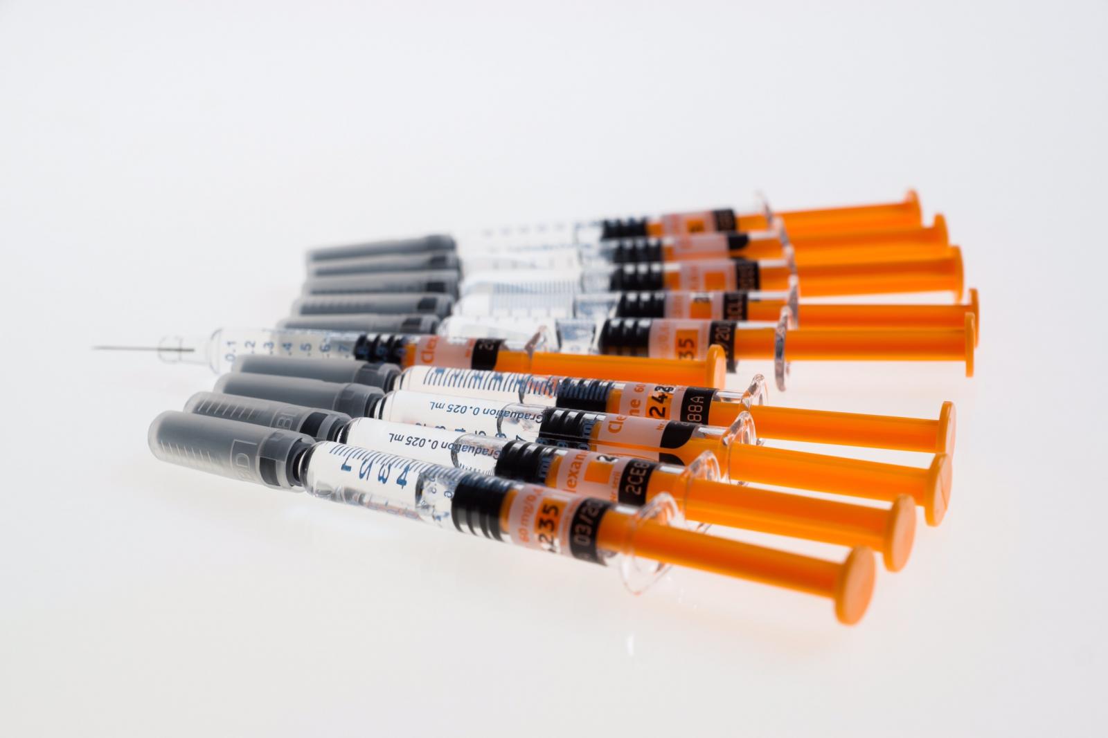 Syringes. Photo credit: Pexels