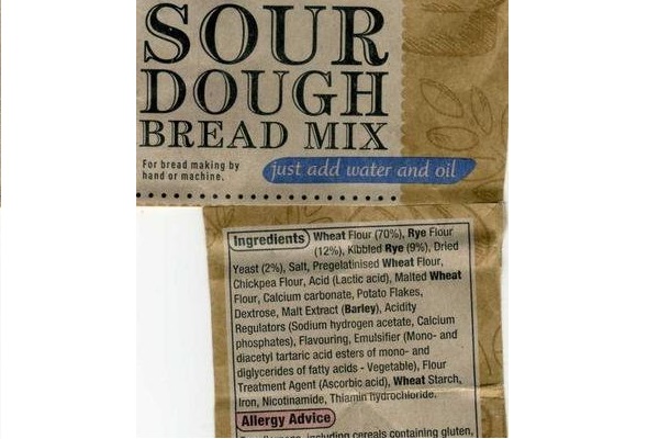 A supermarket sourfaux packet mix