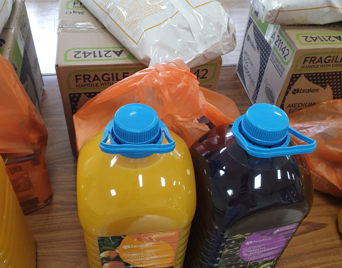 Photo credit: Food parcel for clinically extremely vulnerable people, March 2020. Anonymous but verified source