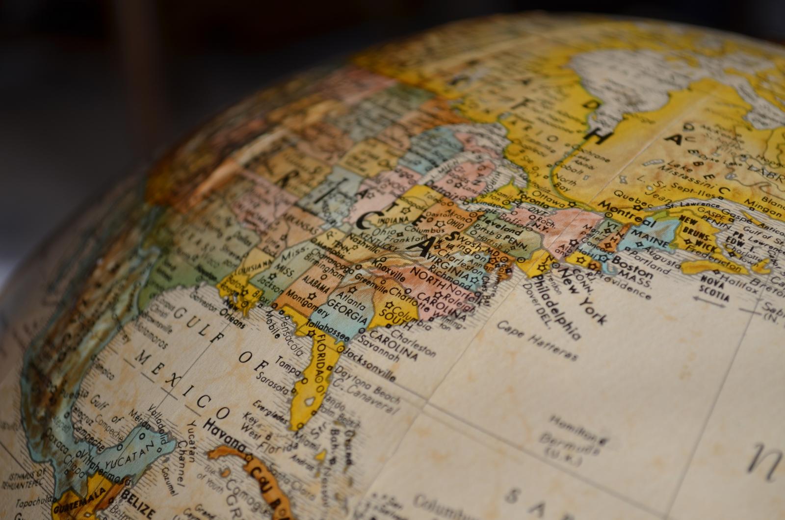 Globe. Photo credit: Pexels