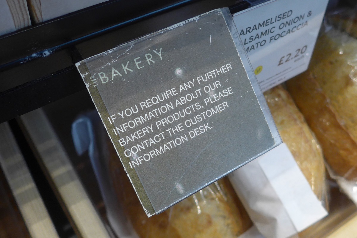 No! Shoppers should be presented with, not forced to ask, for full details of how, where and when loaves were made, not have to ask for them!