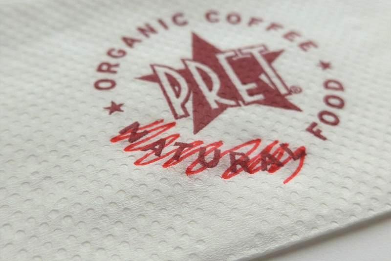 Pret napkin by Chris Young