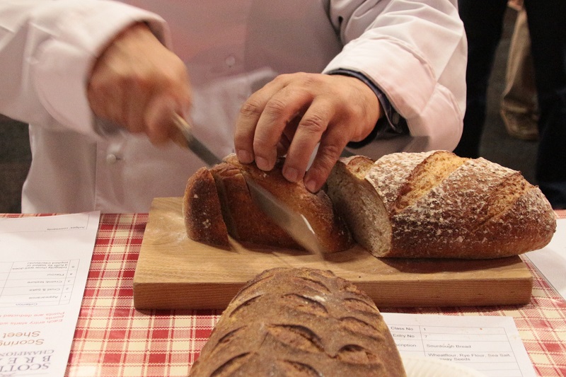 Scottish Bread Championships 2017 judging by Chris Young