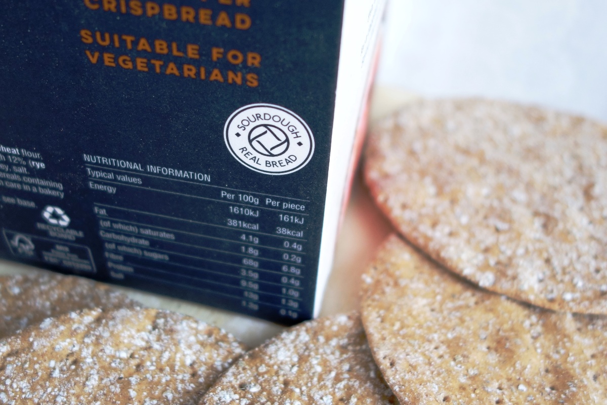 The Sourdough Loaf Mark on a Peter's Yard box. Photo: Chris Young / realbreadcampaign.org CC-BY-SA 4.0