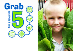 Grab 5 - promoting fruit and vegetable consumption