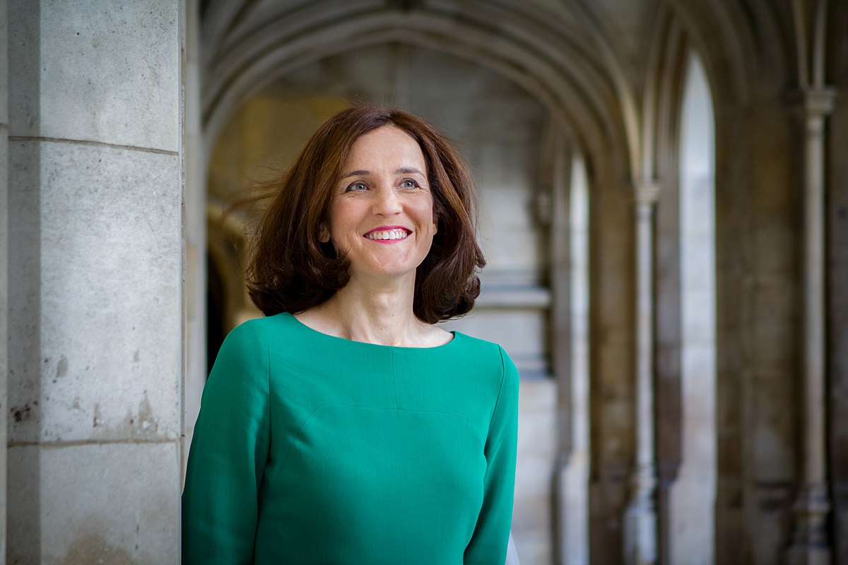 Photo: Theresa Villiers New Defra Secretary of State credit Nikki Powell https://creativecommons.org/licenses/by-sa/4.0)]