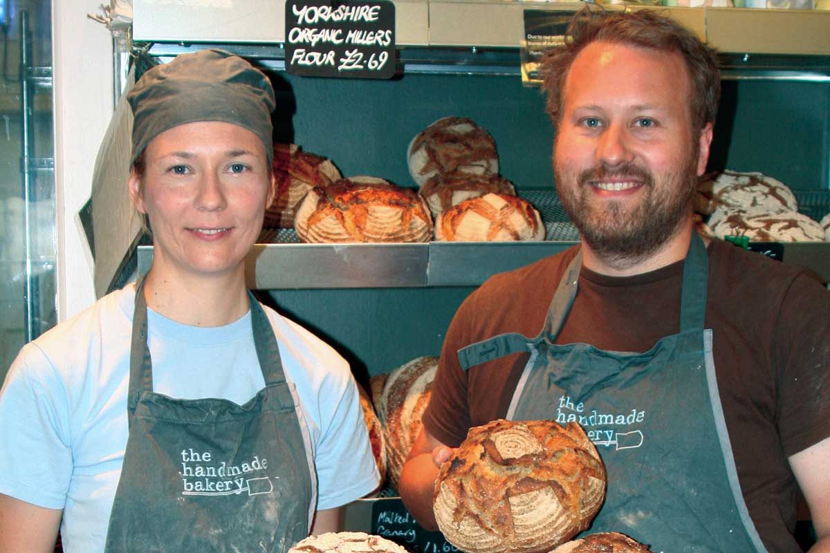 Dan and Johanna McTiernan in 2010 © The Handmade Bakery