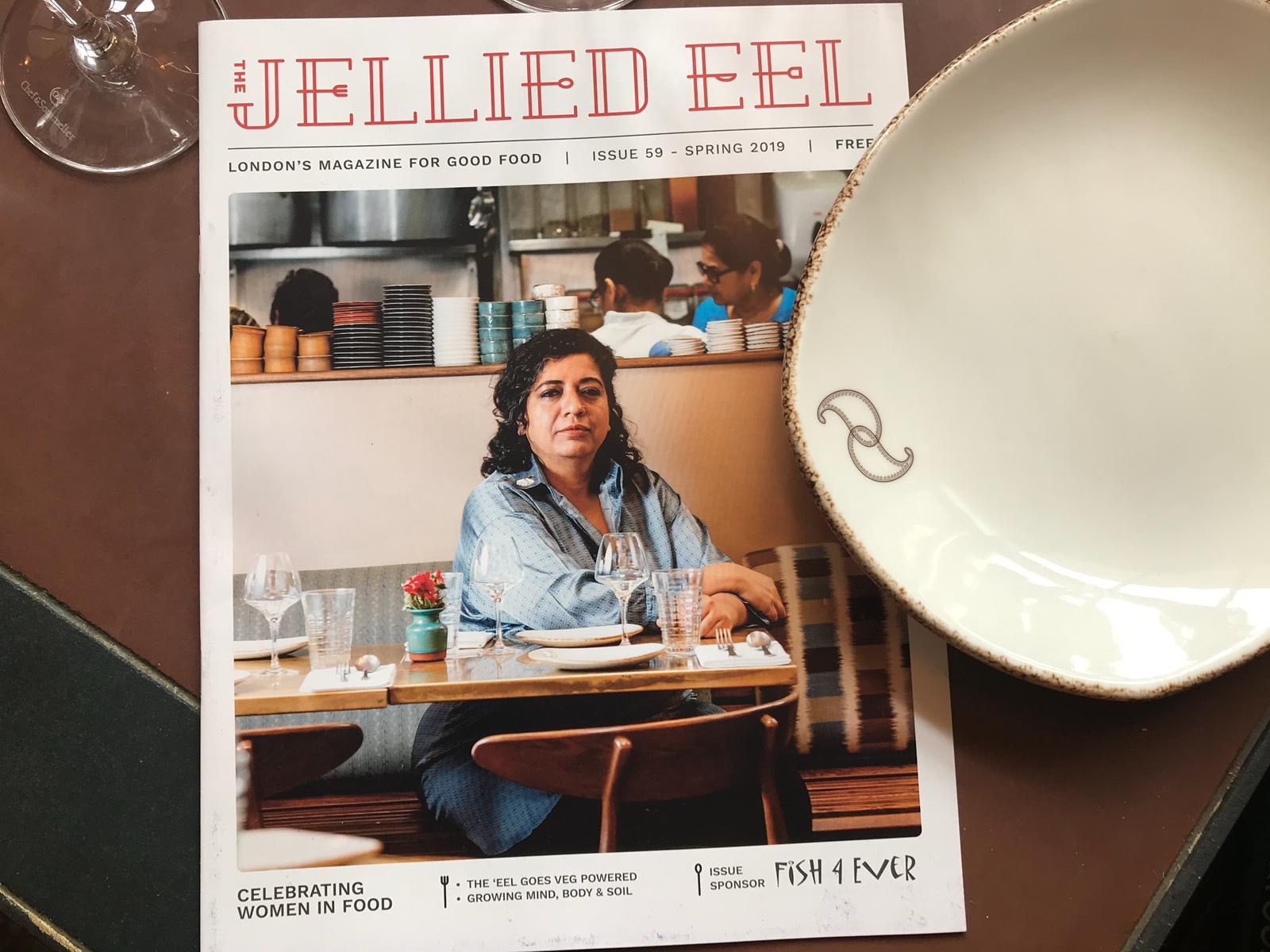 Jellied Eel Mag in situ at the Darjeeling Express