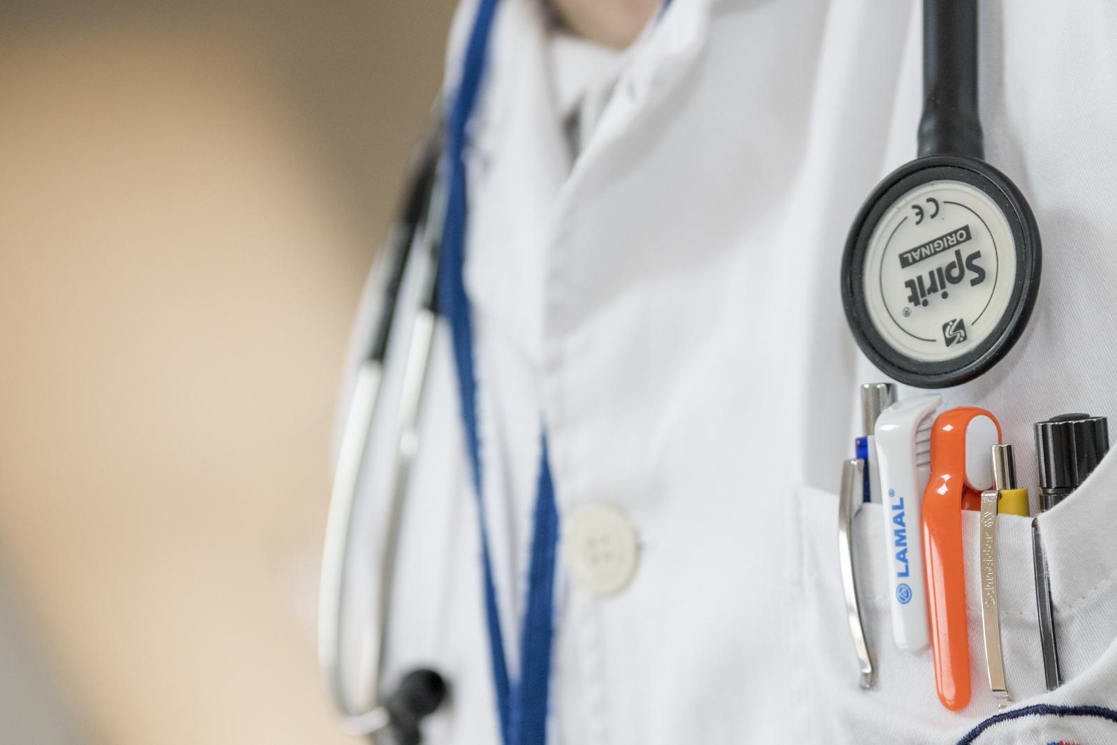 Close up of a doctor. Photo credit: Pexels