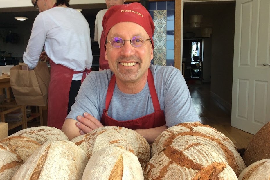 Eric in a Bread Matters class © Eric Pallant