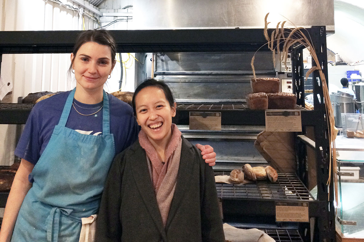 Lizzie Parle from E5 Bakehouse with Chernise Neo © Chernise Neo