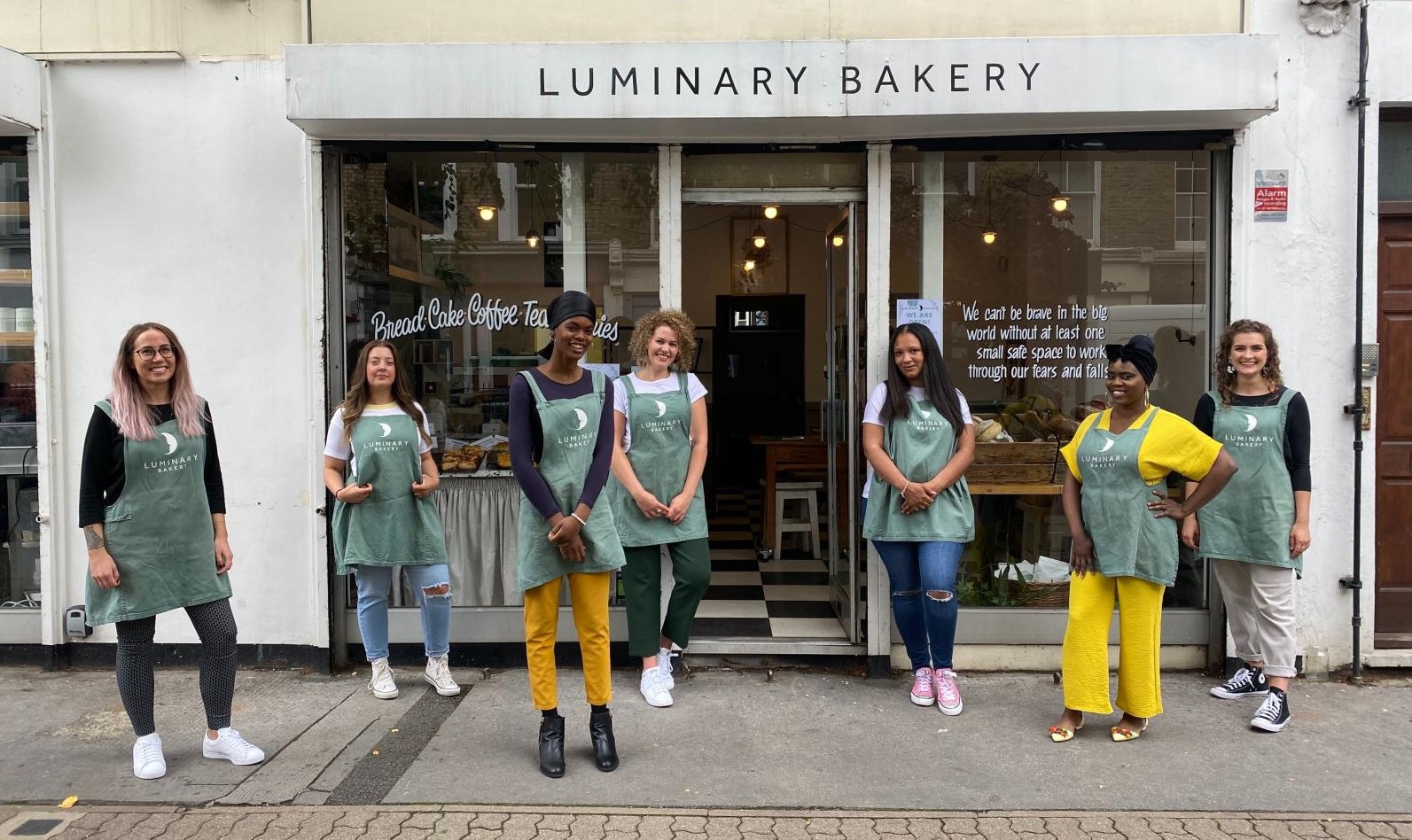 The team at Luminary Bakery