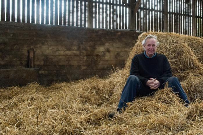 Peter Melchett at his farm in Norfolk. Credit: Georgina Rose Thomas